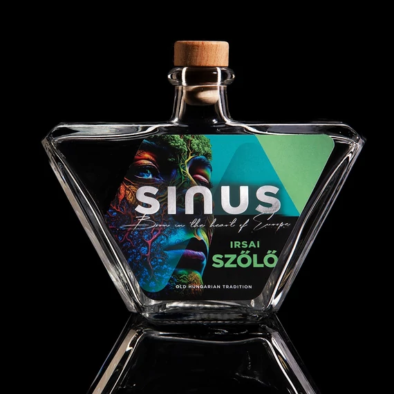 Sinus prémium irsai szőlő pálinka
